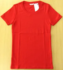 【UNIQLO】(ユニクロ)フライスクルーネックTシャツ Sサイズ