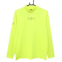 エルグワン HERG1 ストレッチ モックネック長袖シャツ M オレンジ