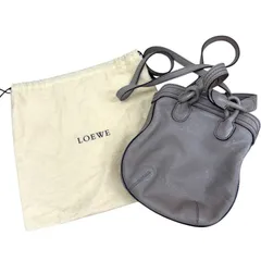 LOEWE ロエベ ショルダーバッグ ベージュ 革 レザー