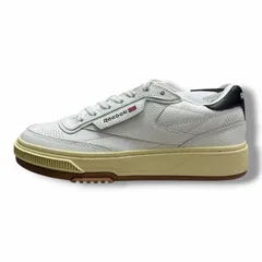 参考上代33000円 未使用 Reebok CLUB C LTD VINTAGE ローカットスニーカー ヴィンテージ リーボック RMIA04DC99LEA00F0110 ホワイト 27.5cm （12455M）