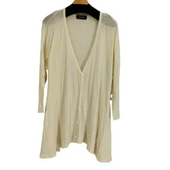 ズッカ ZUCCa コットンレーヨン混カーディガン レディース JPN：M 