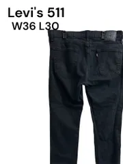 Levi's 511 デニム W36 L30 ブラック    911