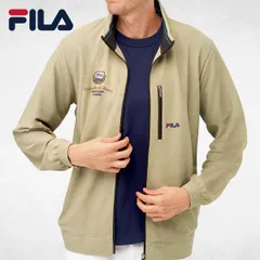 【アウトレット】FILA(フィラ) 軽い着心地ドライニットブルゾン 1着のサムネイル
