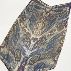 2d16 ETRO エトロ 大判ストール ペイズリー柄 総柄プリント マルチ