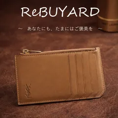 SAINT LAURENT フラグメントケース レザー　【未使用に近い】
