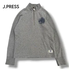 △【J.PRESS】ハーフジップスウェット　Lのサムネイル
