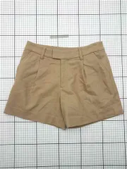 ◇ ⊂ スピックアンドスパン Spick and Span ウール混ショートパンツ ベージュ系 36 レディース E  【1603230002111】