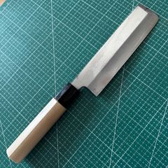 竹内刃物(竹晃)】薄刃包丁 別打 刃渡17㎝ 全長31.7㎝ - メルカリ