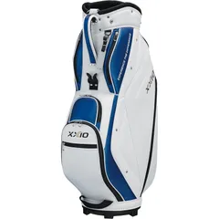 メーカー正規品 新品 DUNLOP ダンロップ XXIO ゼクシオ キャディバッグ GGC-X164 ホワイト 超軽量 9.5型 メンズ ゴルフバッグのサムネイル