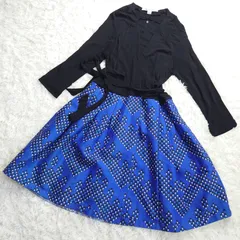 未使用 保管品    DIANE von FURSTENBERG   ダイアンジュエルワンピース  サイズ6   Lサイズ相当  7分袖