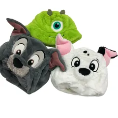 186000 現状品 Disney ディズニー  ファンキャップ Tokyo Disney Resort トランプ 101匹わんちゃん マイク　バケットハット 3点まとめ売り