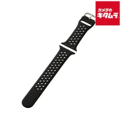 【新品】エレコム AW-45BDSCNBK バンド/シリコン/アクティブタイプ/ブラック（Apple Watch 49/45/44/42mm用）