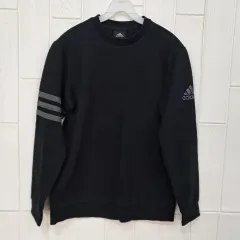アディダス 3本線 スウェット ブラック 90