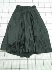 ◇ Θ スローブイエナ SLOBE IENA フレアロングスカート ブラック系 38 レディース E  【1603230025004】