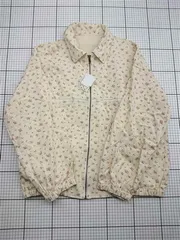 ◇ ⊇ アプレジュール après jour AJ070049B2 花柄ジップジャケット ホワイト系 レディース LL E  【1603230029767】