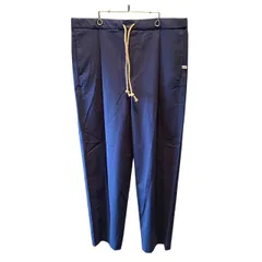 新品 FRANK LEDER “60's VINTAGE BEDSHEET - 1TUCK DRAWSTRING TROUSERS（BS26）" NAVYのサムネイル