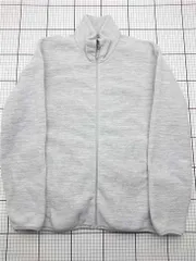 ◇ ⊇ ユニクロ UNIQLO フリースフルジップジャケット グレー系 Mサイズ メンズ E  【1604030017411】