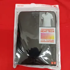 新品 ユニクロ ヒートテック XL メンズ VネックT 半袖 UNIQLO