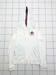 ◇ ⊇ イーストボーイ EAST BOY パーカー フード付き ワッフル生地 ホワイト系 レディース E  【1604030018531】