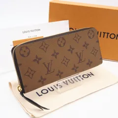 ★3日以内返品可★ 極美品 LOUIS VUITTON ルイ・ヴィトン リバース ポルトフォイユ クレマンス M82336 長財布 ベージュ コーティングキャンバス レディース
