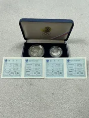 ソウルオリンピック 1988 記念銀貨セット 5000ウォン/10000ウォン プルーフ銀貨　G-69のサムネイル