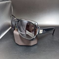 Christian Dior サングラス キャットアイ ブラック Dior キャットアイサングラス ブラック ケース付き - メルカリ