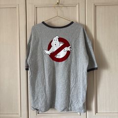 고스트 버스터스 ghost busters 유령 T셔츠 회색 회색 GRAY 쥐색 귀여운 멋쟁이 세련된 로고 영화 영화 movie 유니섹스 여성 ladies 남성 men's