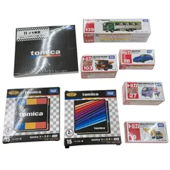 186000 新品未使用 TOMICA トミカ 8点 未開封 コースター メモ帳 家畜運搬車 ダンプトラック スバル BRZ ショベルのサムネイル