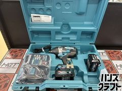 □【未使用】makita マキタ TW001GRDX インパクトレンチ バッテリー 
