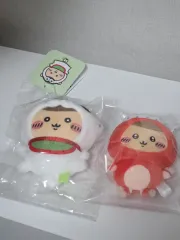 ちいかわ くりまんじゅう もぐもぐ 개 豆粒タコ マスコット セット