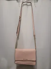 マイケルコース ピンク チェーン クロスバック