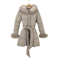 ユーズドフルギ USED古着 BE RADIANCE ヘチマカラーダウンコート レディース FREE 