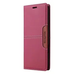 【新品】 UnivoColors 適用 iPhone 17 Pro Max ケース 手帳型 高級合皮 財布型 携帯カバー RFIDブロッキング カード収納 マグネット開閉 スタンド機能 全面保護 カメラ保護 衝撃吸収(レッド) 0