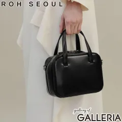 ROH SEOUL トートバッグ レディース ファスナー付き ローソウル 本革 レザー JLL00CA2X GLOSSYBLACKのサムネイル