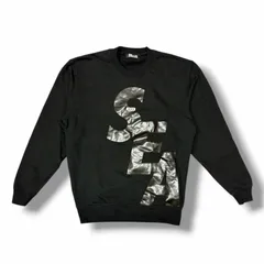 WIND AND SEA  × GOD SELECTION XXX クルーネックスウェット  トレーナー ウィンダンシー  × ゴッドセレクショントリプルエックス WDS-C-GOD-23-Q3-12 ブラック M （14089M）