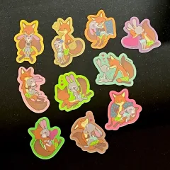 ズートピア yoyo様 ヨミ様 yomi様 ニック ジュディ ステッカー シール グッズ