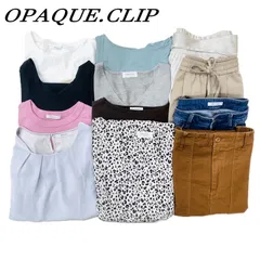OPAQUE.CLIP オペークドットクリップ きれいめ カジュアル 12点 サイズMIX まとめ売り 古着のサムネイル