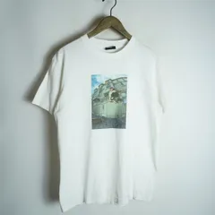 正規 FTC エフティシー 半袖 クルーネック スケーター グラフィック プリント Tシャツ コットン 白 ホワイト M 本物 762Q★2のサムネイル