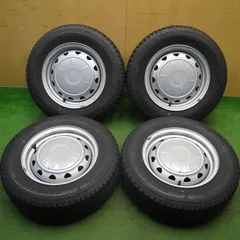 超バリ溝！キレイ！ほぼ10分★スタッドレス 185/70R14 トーヨー オブザーブ GIZ2 スチール ホイール 14インチ PCD100 114.3/4H マルチ★6040707Hスのサムネイル