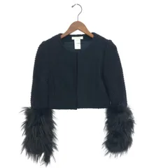 Chloe クロエ ノーカラージャケット サイズ:34 フォックスファー/ショート丈    ブラック レディース / 240001199815のサムネイル
