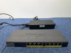 NETGEAR　GS108PP　PoE+対応 (123W) ギガビット8ポート 【*29】