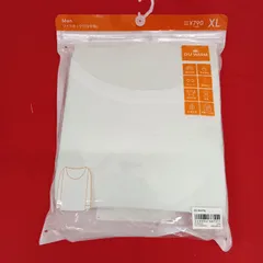 新品 GU ウォーム ワイドUネックT XL メンズ 九分袖 ジーユーのサムネイル