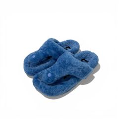 極美品 ロエベ 23AW イーズ ムートン シアリング サンダルミュール