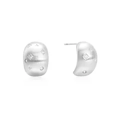 【新品】 ARSIS ピアスつけっぱなし S925ポスト 金属アレルギー対応 レディース 錆びないピアス スタッドピアス ヘアライン加工 光沢 ジルコニア 上品 デイリー オフィス 通勤 プレゼント 女性 ジュエリー K18 人気 両耳用 ギフトBOX付き プ