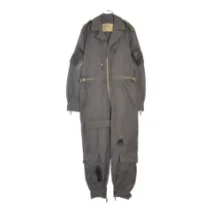 60年代 カナダ軍 フライトスーツ オールインワン ヴィンテージ ミリタリー グレー(メンズ 6)中古 古着 X6675のサムネイル