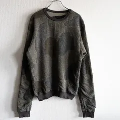 【美品】Yohji Yamamoto POUR HOMME【インサイドアウト デザイン  カモフラージュ柄 ニット】3 カーキ ヨウジヤマモト プールオム s2510061のサムネイル