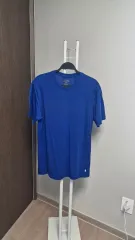 ポロ ラルフローレン (님95/M) ラウンドネック 半袖 Tシャツ ブルー