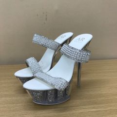 Tika キャバヒール 23 cm クリスタル装飾 Tika キャバヒール 23 cm クリスタル装飾 - メルカリ