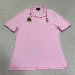 ポロラルフローレン ビックポニー ピンク 半袖 カラーTシャツ