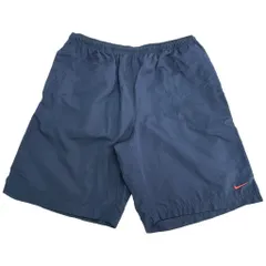 00年代 NIKE ナイキ ショートパンツ スポーツ ネイビー(メンズ L)中古 古着 X9191